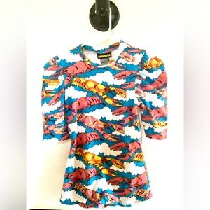 Nooworks puff sleeve top.